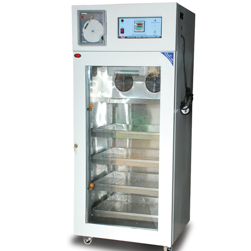 Blood bank refrigerator